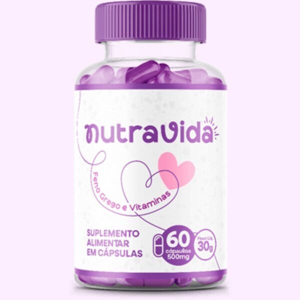 Nutra Vida – Suplemento para Apoio à Fertilidade 60 Cápsulas