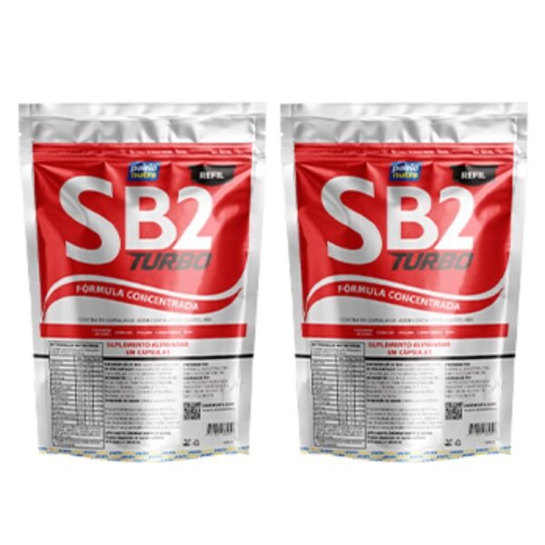 Refil SB2 Turbo – Suplemento em Cápsulas para Energia e Metabolismo