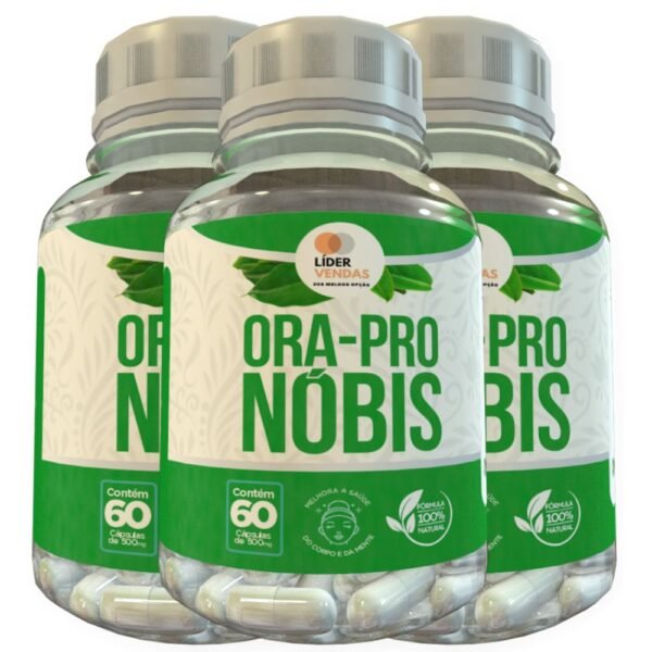 Ora-Pro-Nóbis 60 Cápsulas — Emagreça de Forma Consistente e Natural