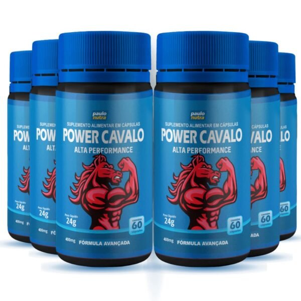 Tadalafila Power Cavalo – Suplemento Masculino 60 Comprimidos 400mg