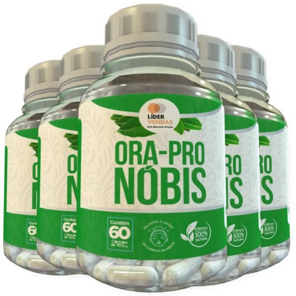 Ora-Pro-Nóbis 60 Cápsulas — Emagreça de Forma Consistente e Natural