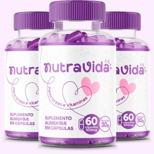 Nutra Vida – Suplemento para Apoio à Fertilidade 60 Cápsulas