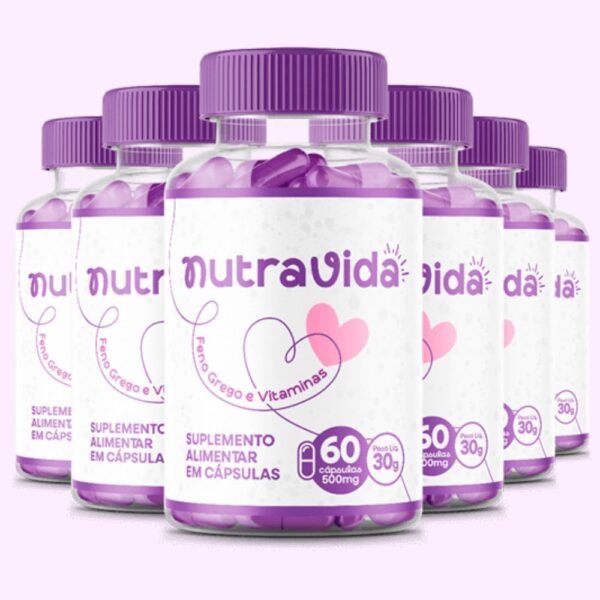 Nutra Vida – Suplemento para Apoio à Fertilidade 60 Cápsulas