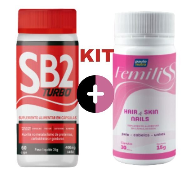 SB2 Turbo + Femiliss – Suplemento em Cápsulas para Energia e Metabolismo