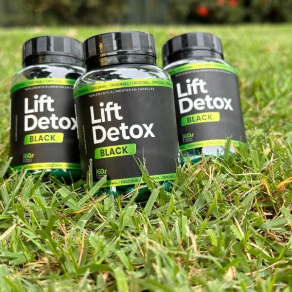 LIFT DETOX BLACK - NATURAL - 2 POTES - 60 CAPSULAS - Image 3